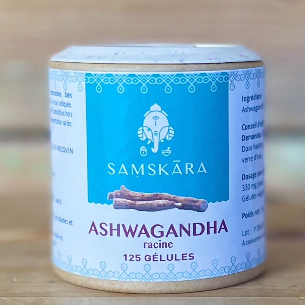 ASHWAGANDHA-125-GÉLULES SAMSKARA