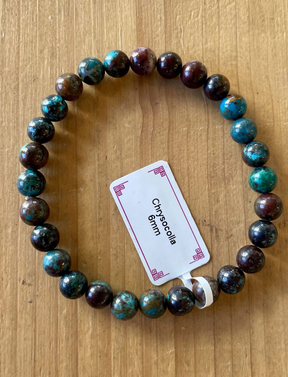 Chrysocolle Bracelet 6mm
