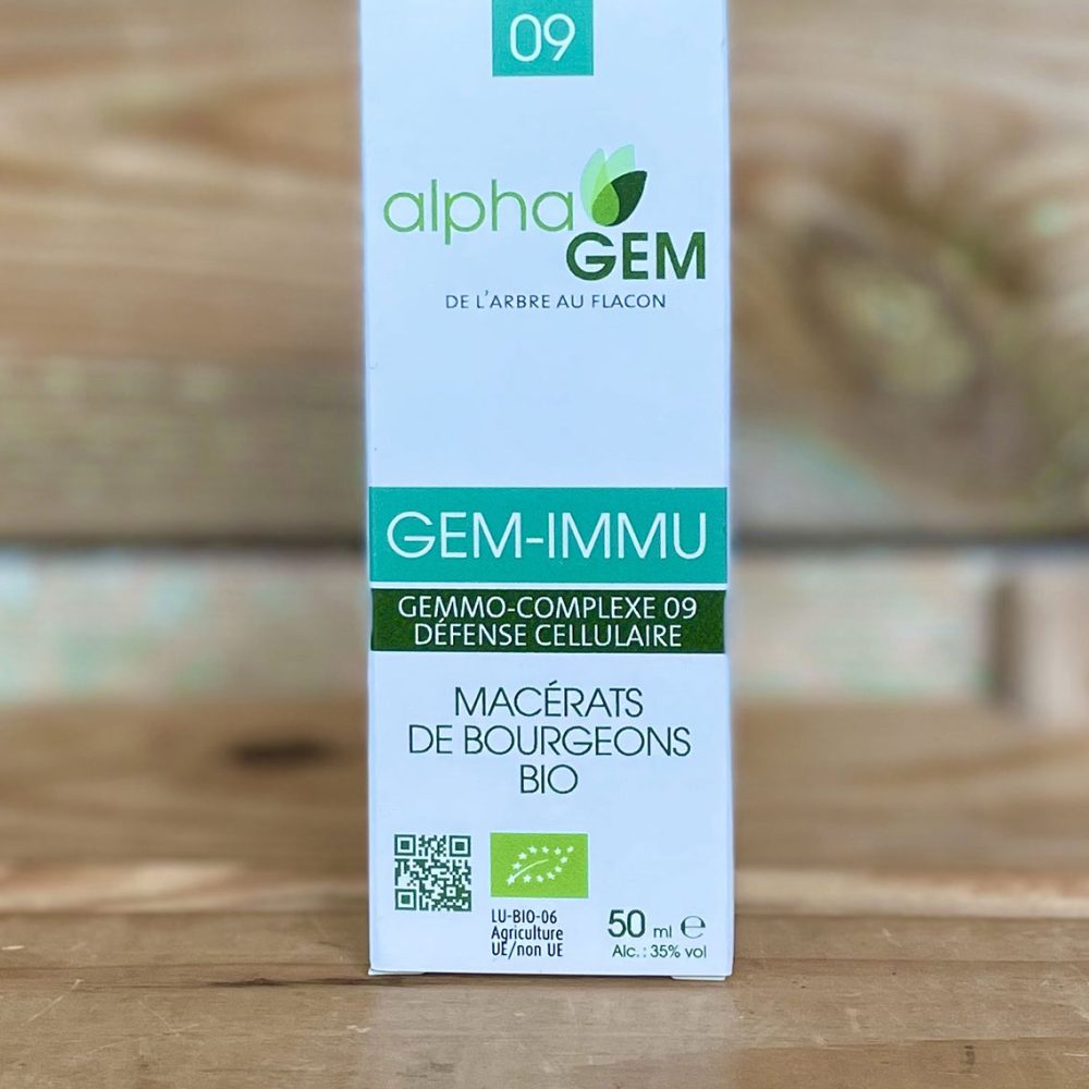 Immunité GEM-IMMU 50ml Alphagem Pause Nature