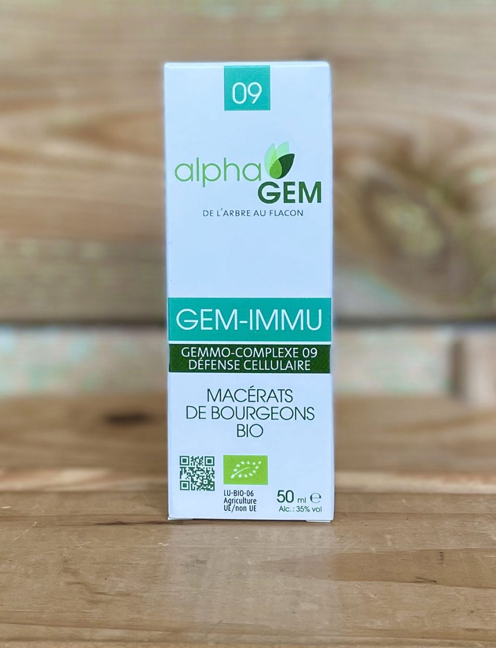 Immunité GEM-IMMU 50ml Alphagem Pause Nature