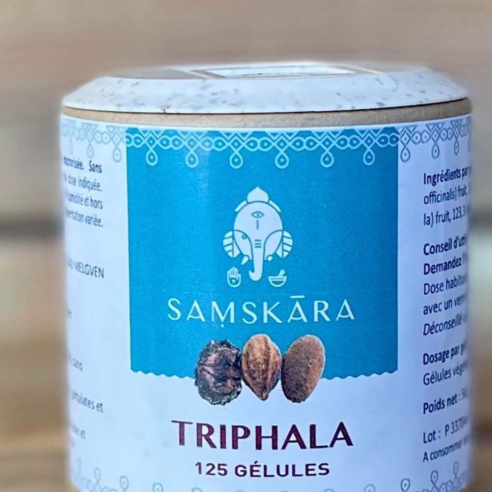 TRIPHALA-125-GÉLULES SAMSKARA