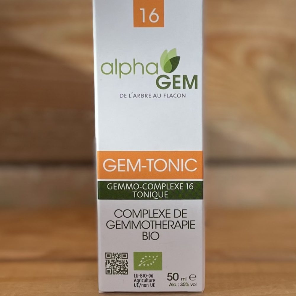 Energie GEM-TONIC 50ml Alphagem Pause Nature