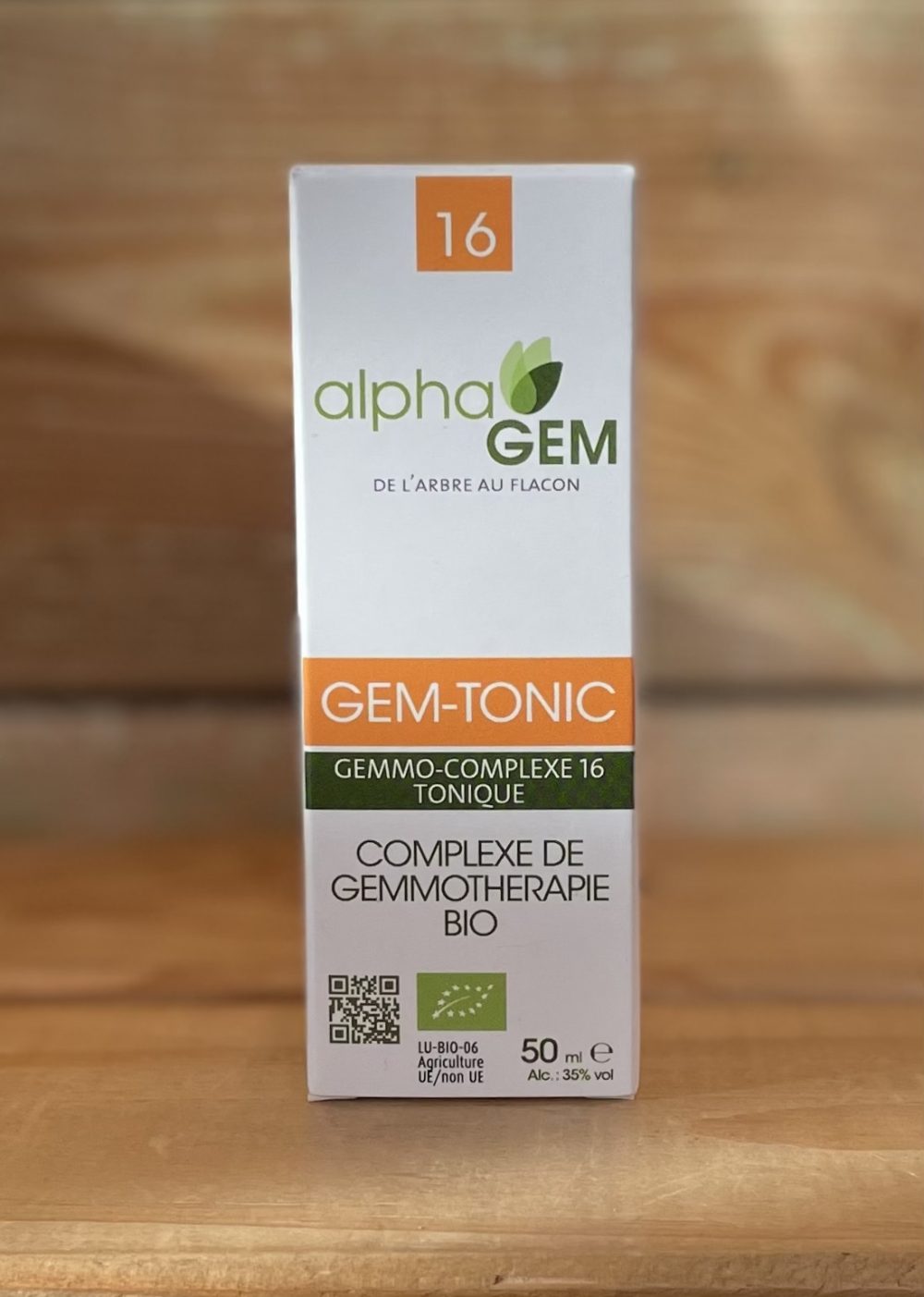 Energie GEM-TONIC 50ml Alphagem Pause Nature
