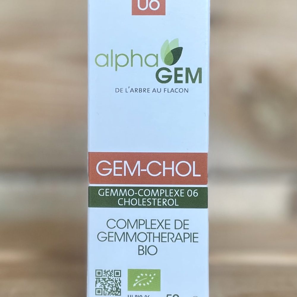 Anti-cholestérol GEM-CHOL 50ml Alphagem Pause Nature