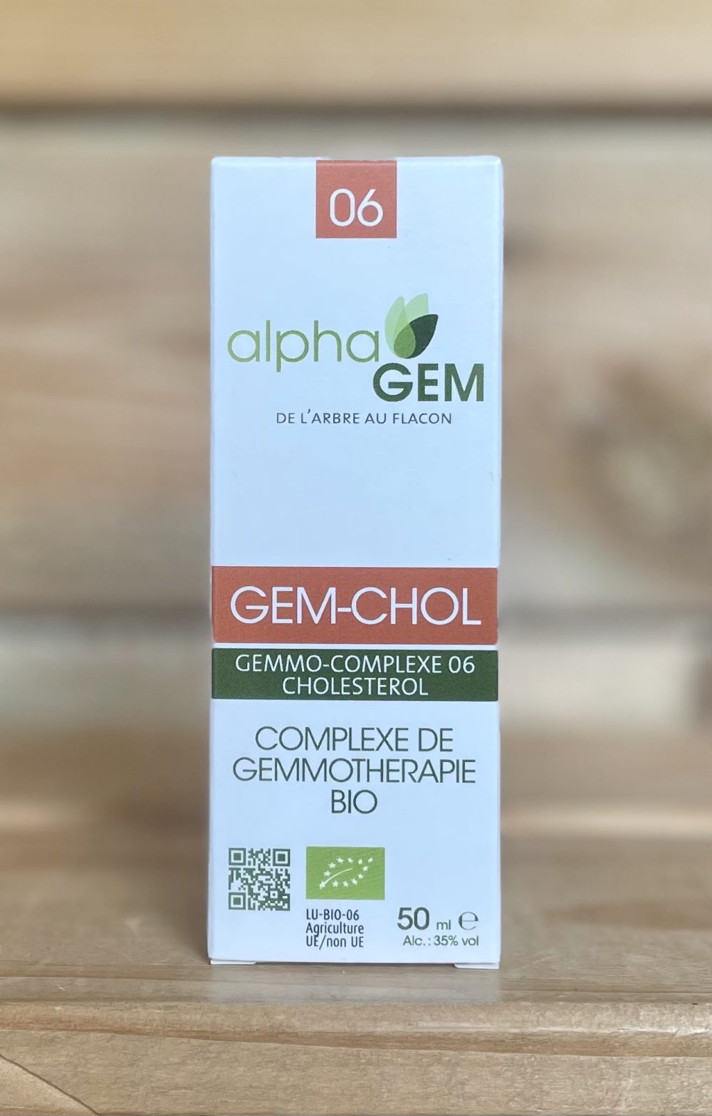 Anti-cholestérol GEM-CHOL 50ml Alphagem Pause Nature