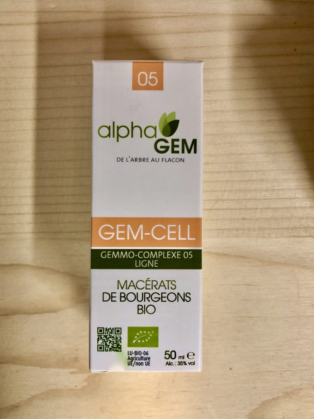 Anti-cellulite GEM-CELL 50ml Alphagem Pause Nature