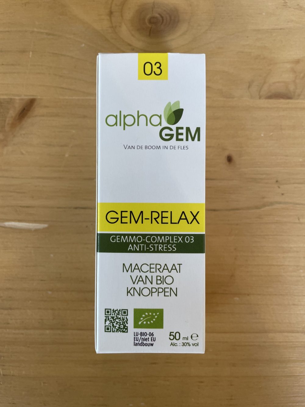 Relaxation GEM-RELAX 50ml Alphagem Pause Nature