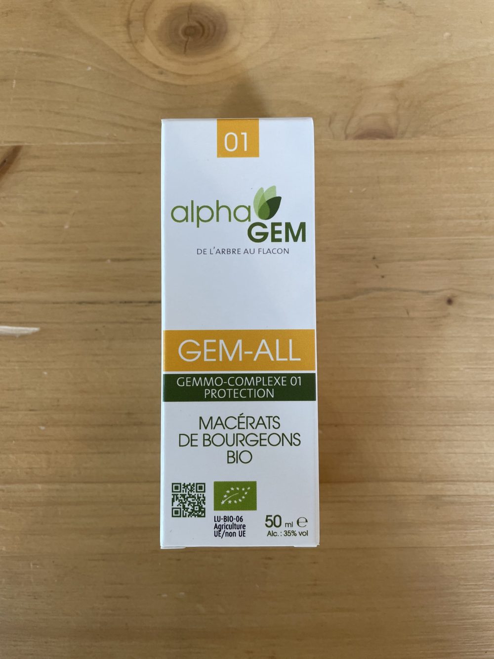 Allergie GEM-ALL 50ml Alphagem Pause Nature