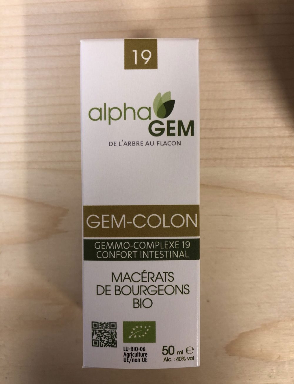 Colon GEM-COLON 50ml Alphagem Pause Nature