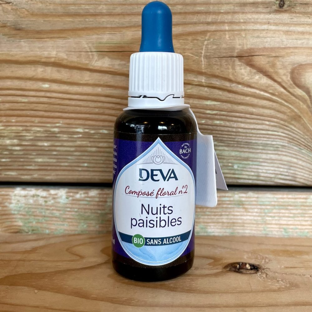 Nuits paisibles N°2 DEVA sans Alcool 30 ml Pause Nature