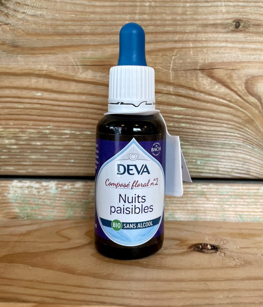 Nuits paisibles N°2 DEVA sans Alcool 30 ml Pause Nature