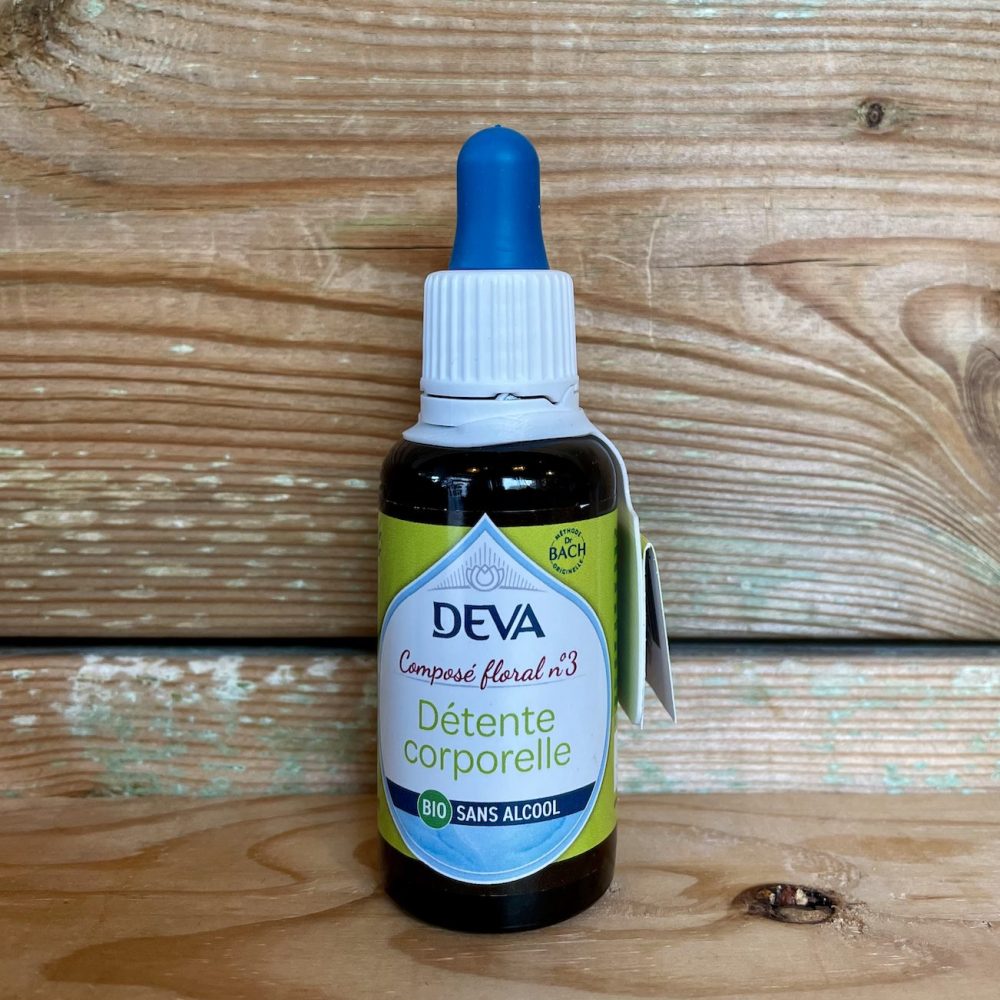 Détente Corporelle N°3 DEVA sans Alcool 30 ml Pause Nature