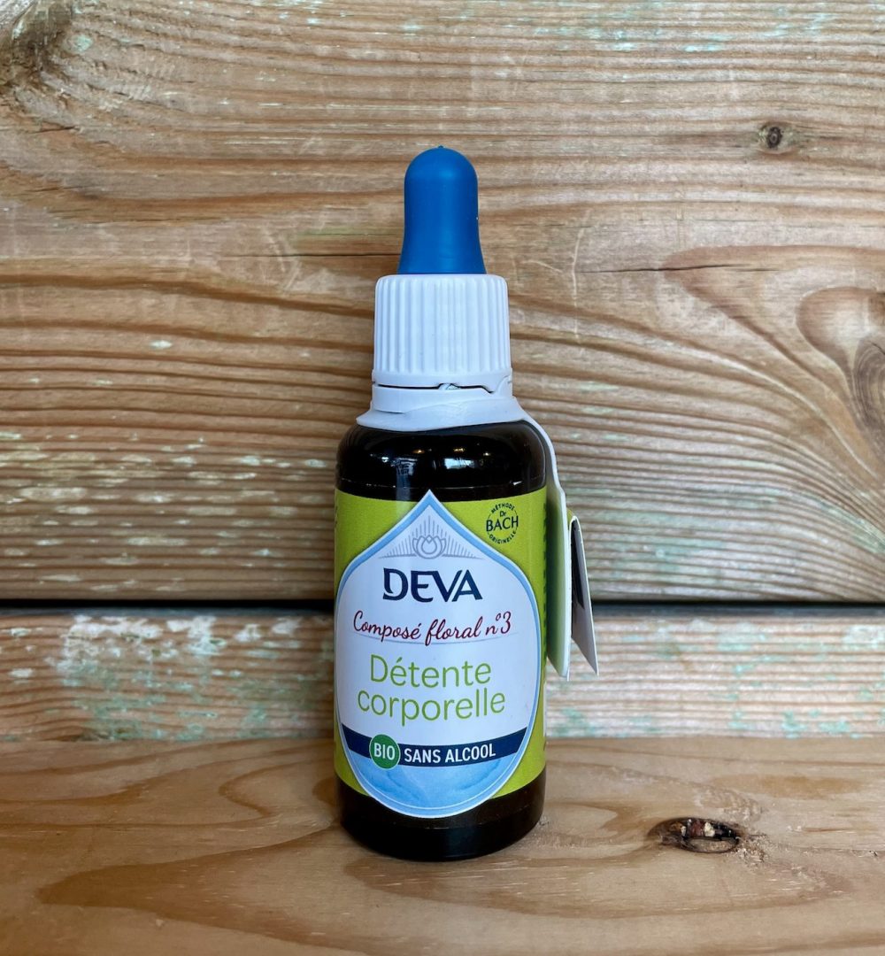 Détente Corporelle N°3 DEVA sans Alcool 30 ml Pause Nature