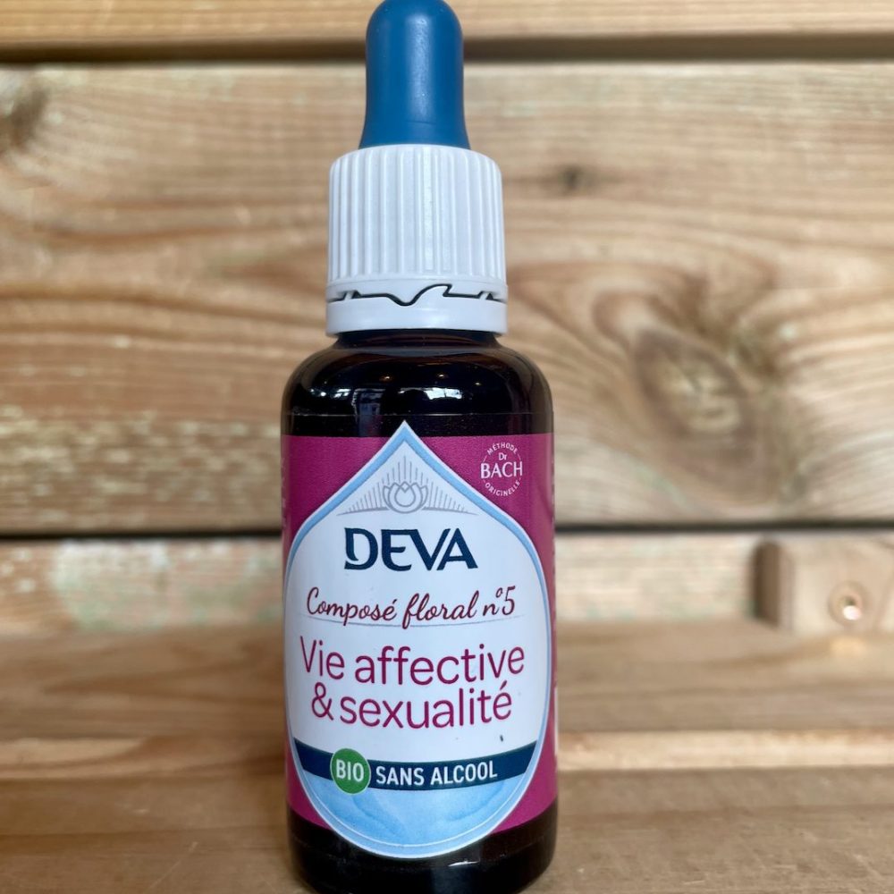 Vie Affective et Sexualité N°5 DEVA sans Alcool 30 ml Pause Nature
