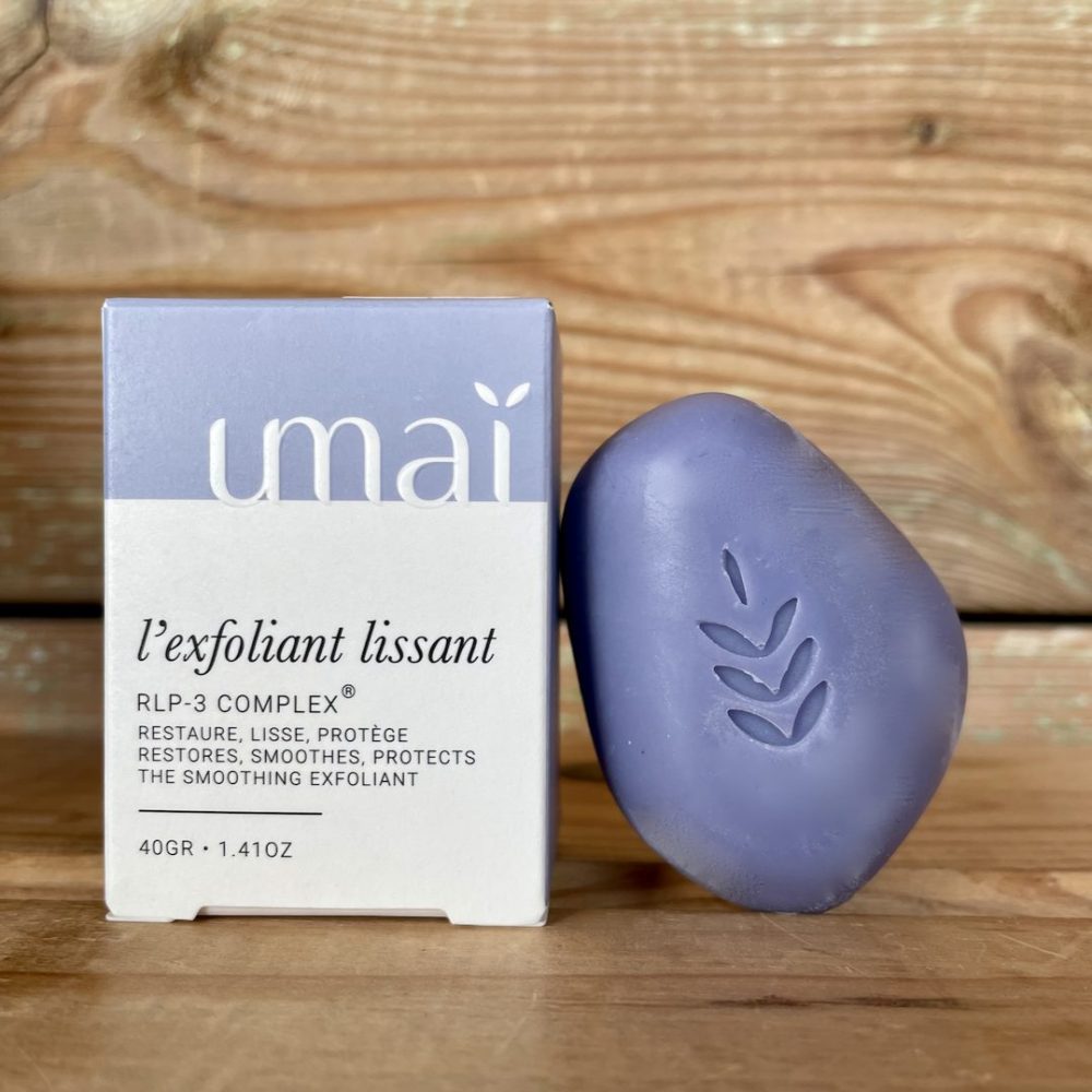 L’Exfoliant lissant solide UMAÏ 40gr Pause Nature
