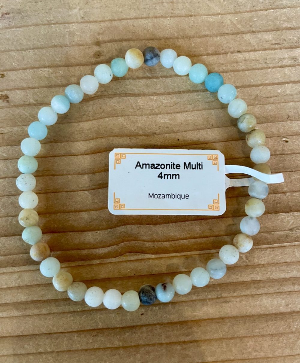 Bracelet Amazonite Multi 4 mm Pause Nature